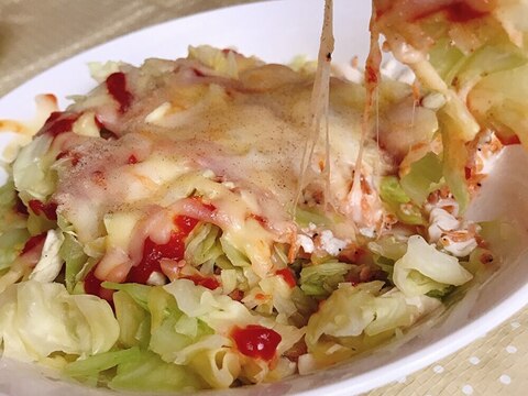 乾燥エビかくし味＊チーズ&キャベツの温野菜サラダ